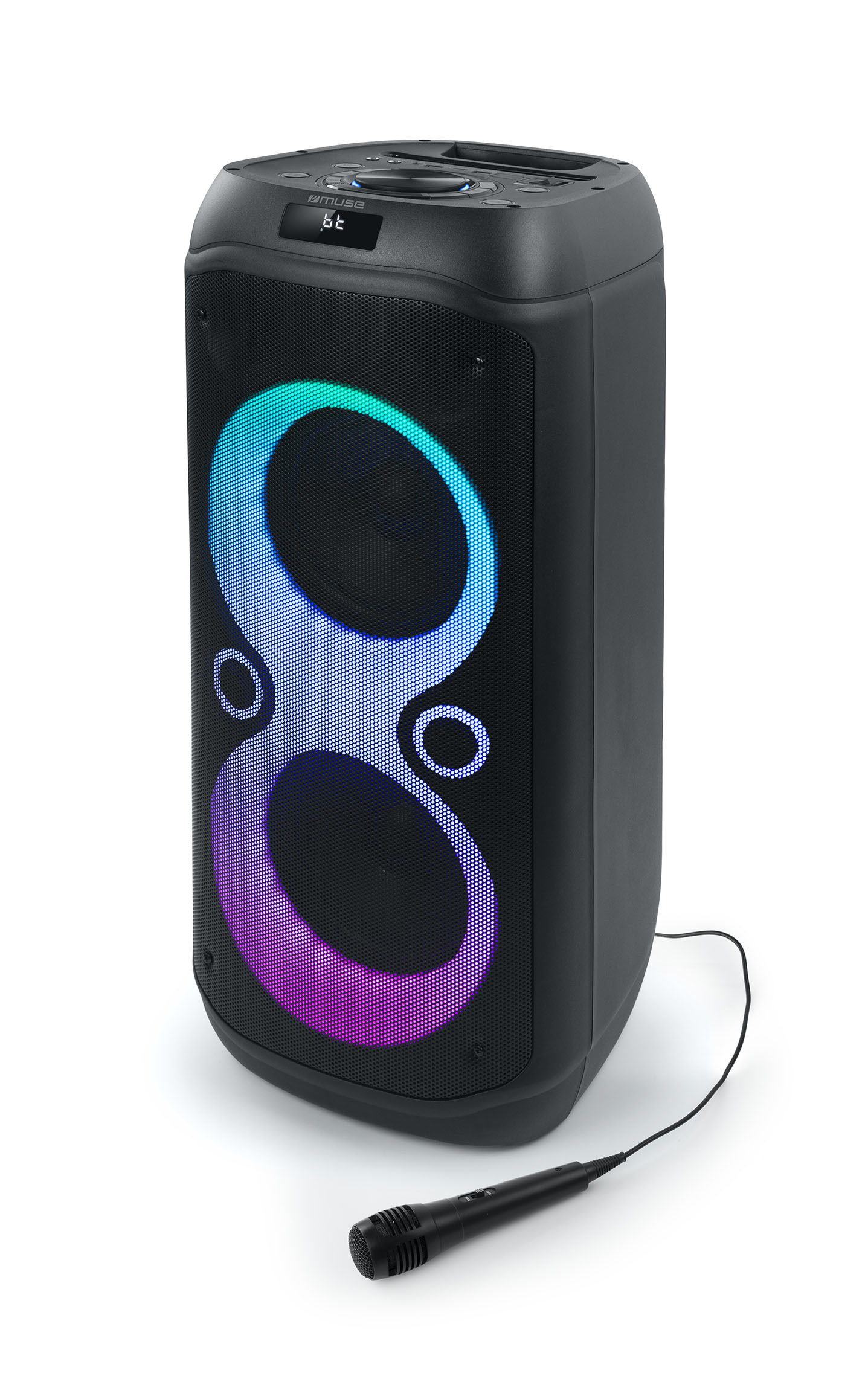 443054-m-1937-dj-3700460209421-0.webp Muse Party Box Speaker M-1937 DJ 600 W Bluetooth Black Portable Wireless connection