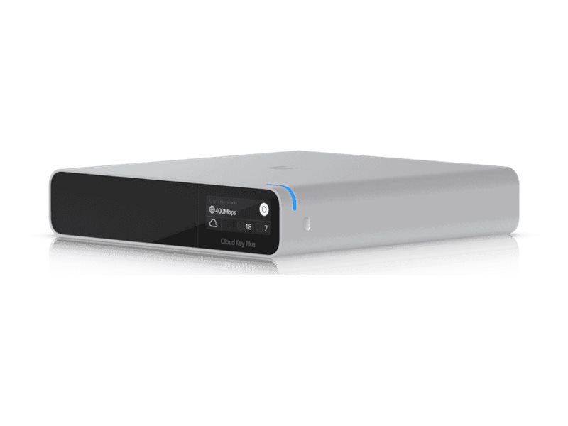 443842-uck-g2-ssd-810084698426-0.webp Ubiquiti UniFi Cloud Key+ Remote Control Device UCK-G2-SSD Ethernet LAN (RJ-45) ports 1