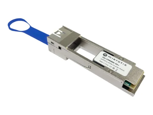 MikroTik   QSFP28 to SFP28 Converter   XQ+CM0000-XS+   SFP/SFP+/SFP28   QSFP28 to SFP28   25000 Mbit/s   -20 to 85