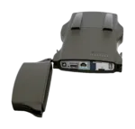 Routeris MikroTik NetMetal ax su matmenimis 225 x 105 x 51 mm