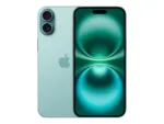 Apple   iPhone 16 Plus   Teal   6.7 ”   Super Retina XDR   2796 x 1290 pixels   A18   Internal RAM 8 GB   256 GB   Dual SIM   4G   5G   Main camera resolution 48+12 MP   Secondary camera resolution 12 MP   iOS   18