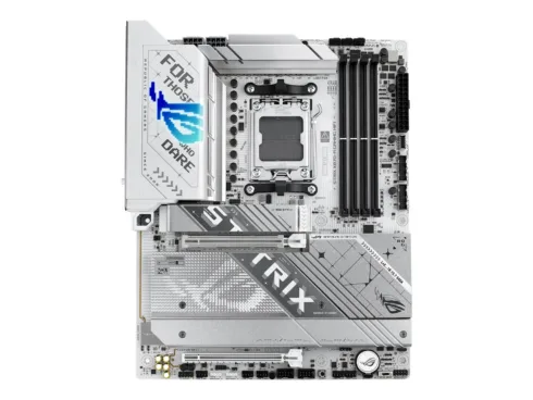 Asus ROG STRIX X870-A GAMING WIFI su AM5 procesoriaus lizdu ir DDR5 atmintimi
