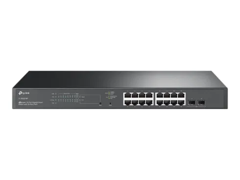 TP-LINK SG2218P JetStream 18-Port Gigabit Smart Switch with 16-Port PoE+   TP-LINK