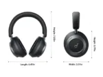 Anker Soundcore   Foldable Headphones   Space One Pro   Bluetooth   Over-ear   Microphone   Jet Black   Wireless