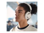 Anker Soundcore   Foldable Headphones   Space One Pro   Bluetooth   Over-ear   Microphone   Cream White   Wireless