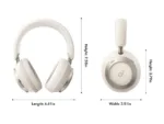 Anker Soundcore   Foldable Headphones   Space One Pro   Bluetooth   Over-ear   Microphone   Cream White   Wireless