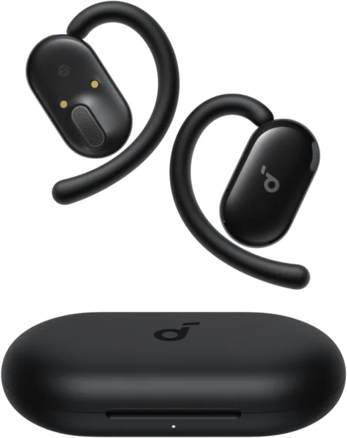 Anker Soundcore   Open-Ear Headphones   V20i   Bluetooth   Open-Ear   Microphone   Black   Wireless