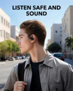 Anker Soundcore   Open-Ear Headphones   V20i   Bluetooth   Open-Ear   Microphone   Black   Wireless