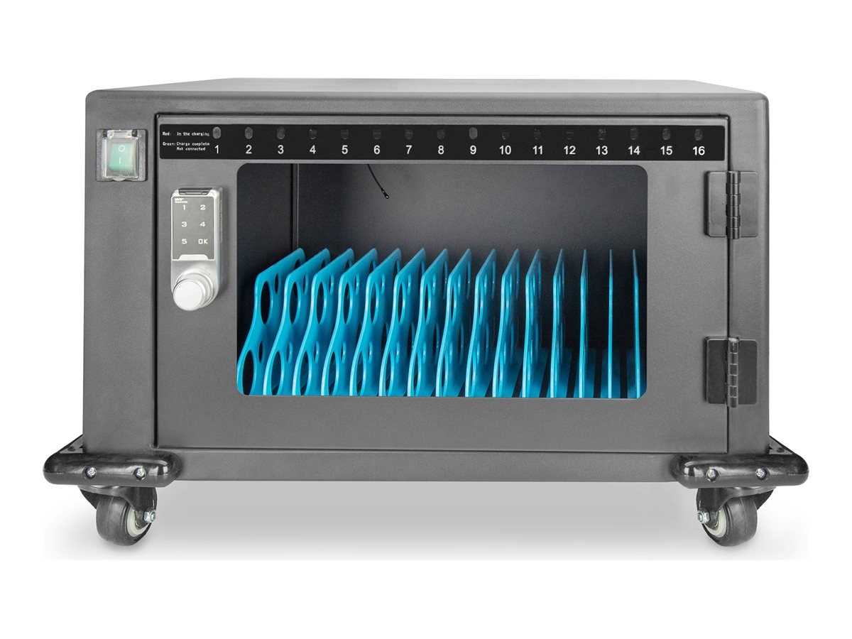 446625-dn-45007-4016032494553-0.webp Digitus DN-45007 Charging Trolley for 16 Notebooks/Tablets up to 14 inch, USB- C