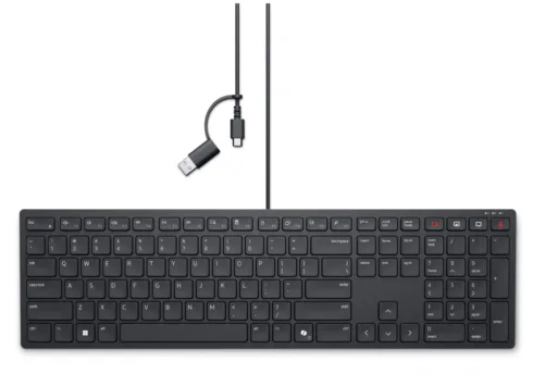 Dell   KB525C   Keyboard   Wired   Estonian   Black   USB-C
