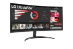 LG   34WR50QK-B   34 ”   VA   QHD   21:9   100 Hz   5 ms   3440 x 1440 pixels   240 cd/m²   HDMI ports quantity 2