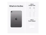 Apple iPad mini   8.3 ”   Space Gray   Liquid Retina   2266 x 1488 pixels   A17 Pro   256 GB   256 GB   Wi-Fi   Front camera   12 MP   Rear camera   12 MP   Bluetooth   5.3   iOS   Warranty 12 month(s)