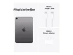 Apple iPad mini   8.3 ”   Space Gray   Liquid Retina   2266 x 1488 pixels   A17 Pro   256 GB   256 GB   Wi-Fi   Front camera   12 MP   Rear camera   12 MP   Bluetooth   5.3   iOS   Warranty 12 month(s)