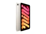 Apple iPad Mini (A17 Pro)   8.3 ”   Starlight   Liquid Retina   2266 x 1488 pixels   A17 Pro   256 GB   Wi-Fi   Front camera   12 MP   Rear camera   12 MP   Bluetooth   5.3   iPadOS   Warranty 12 month(s)