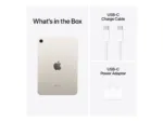Apple iPad Mini (A17 Pro)   8.3 ”   Starlight   Liquid Retina   2266 x 1488 pixels   A17 Pro   256 GB   Wi-Fi   Front camera   12 MP   Rear camera   12 MP   Bluetooth   5.3   iPadOS   Warranty 12 month(s)