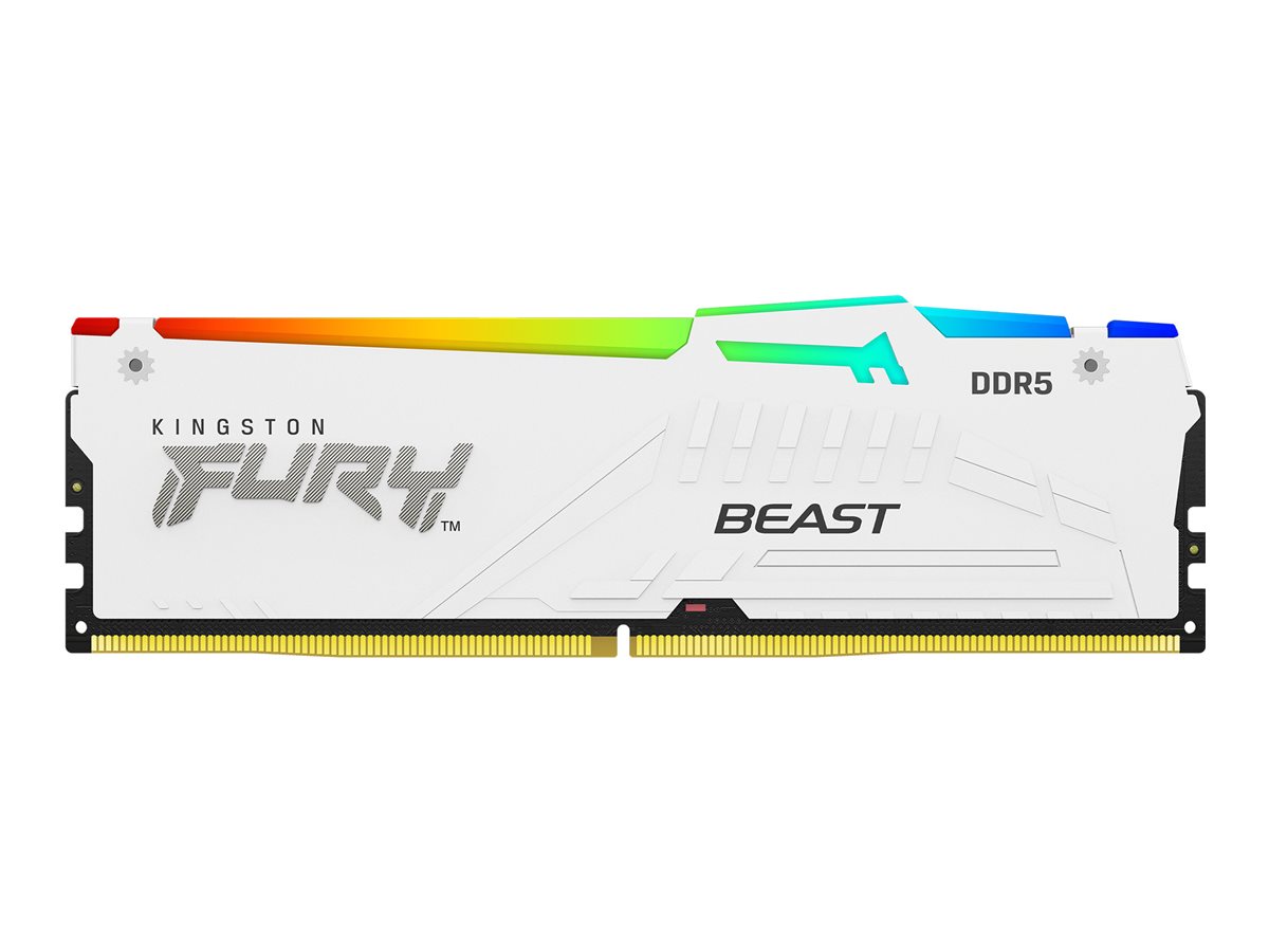 449726-kf568c34bwea-16-740617342888-0.webp Kingston KF568C34BWEA-16 16GB 6800MT/s DDR5 CL34 DIMM FURY Beast White RGB EXPO Kingston