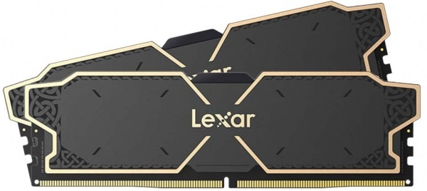 450405-ld5u08g60c38lg-rgd-843367136049-0.webp Lexar Memory with heatsink and RGB lighting THOR 16 GB DDR5 6000 MHz PC/server Registered No ECC No