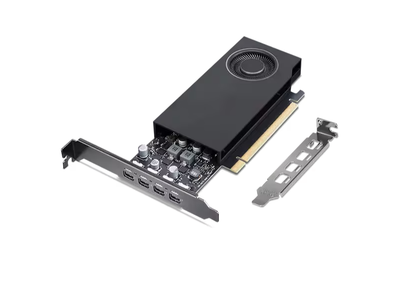 450724-4x61q73040-195892109709-0.webp Lenovo Graphics Card 4X61Q73040 NVIDIA 4 GB RTX A400 GDDR6 PCIe 4.0 x 8