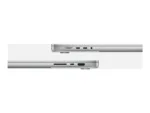 Apple MacBook   Pro   Silver   16 ”   3456 x 2234 pixels   Apple M4 Pro   24 GB   Solid-state drive capacity 512 GB   Apple M4 Pro chip 14-core CPU/20-core GPU   macOS   802.11ax   Bluetooth version 5.3   Keyboard language English   Keyboard backlit   Warranty 12 month(s)