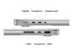 Apple MacBook   Pro   Silver   14 ”   3024 x 1964 pixels   Apple M4 Max   36 GB   Solid-state drive capacity 1000 GB   Apple M4 Max chip 14-core CPU/32-core GPU   macOS   802.11ax   Bluetooth version 5.3   Keyboard language Swedish   Keyboard backlit   Warranty 12 month(s)