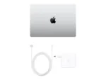 Apple MacBook   Pro   Silver   14 ”   3024 x 1964 pixels   Apple M4 Max   36 GB   Solid-state drive capacity 1000 GB   Apple M4 Max chip 14-core CPU/32-core GPU   macOS   802.11ax   Bluetooth version 5.3   Keyboard language English   Keyboard backlit   Warranty 12 month(s)