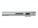 Apple MacBook   Pro   Silver   14 ”   3024 x 1964 pixels   Apple M4 Pro   24 GB   Solid-state drive capacity 1000 GB   Apple M4 Pro chip 14-core CPU/20-core GPU   macOS   802.11ax   Bluetooth version 5.3   Keyboard language Swedish   Keyboard backlit   Warranty 12 month(s)