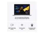 Apple MacBook   Pro   Silver   14 ”   3024 x 1964 pixels   Apple M4 Pro   24 GB   Solid-state drive capacity 1000 GB   Apple M4 Pro chip 14-core CPU/20-core GPU   macOS   802.11ax   Bluetooth version 5.3   Keyboard language Russian   Keyboard backlit   Warranty 12 month(s)