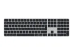 Apple Magic Keyboard with Touch ID and Numeric Keypad for Mac models with Apple silicon   Keyboard   Wireless   English   Black   Bluetooth, USB-C
