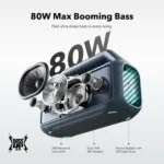 Anker Soundcore Speaker   Boom 2   80 W   Waterproof   Bluetooth   Blue   Portable   Wireless connection