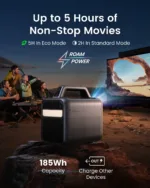 Anker Nebula Mars 3   Full HD (1920×1080)   1000 ANSI lumens   Black   Wi-Fi