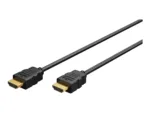 Goobay 60627 High Speed HDMI Cable with Ethernet, 4K/60Hz, Black   HDMI   15 m