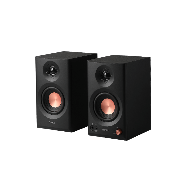 456121-mr3-black-6923520216253-0.webp Edifier Powered Studio Monitor Speakers MR3 18W x 2 W Bluetooth Black ≥ 85 dB Wireless connection