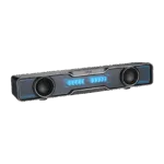 Edifier   PC Speaker with Quality Sound and Splendid Light Effects   QS30   2.5W + 2.5W W   Bluetooth   Black   ≥ 85 dB   Wireless connection