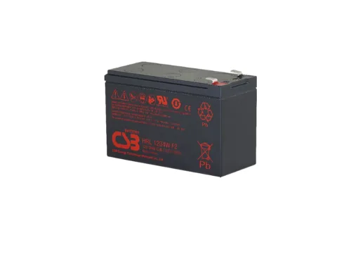CSB Battery Battery 12V 9Ah 34W Pb F2   HRL1234W