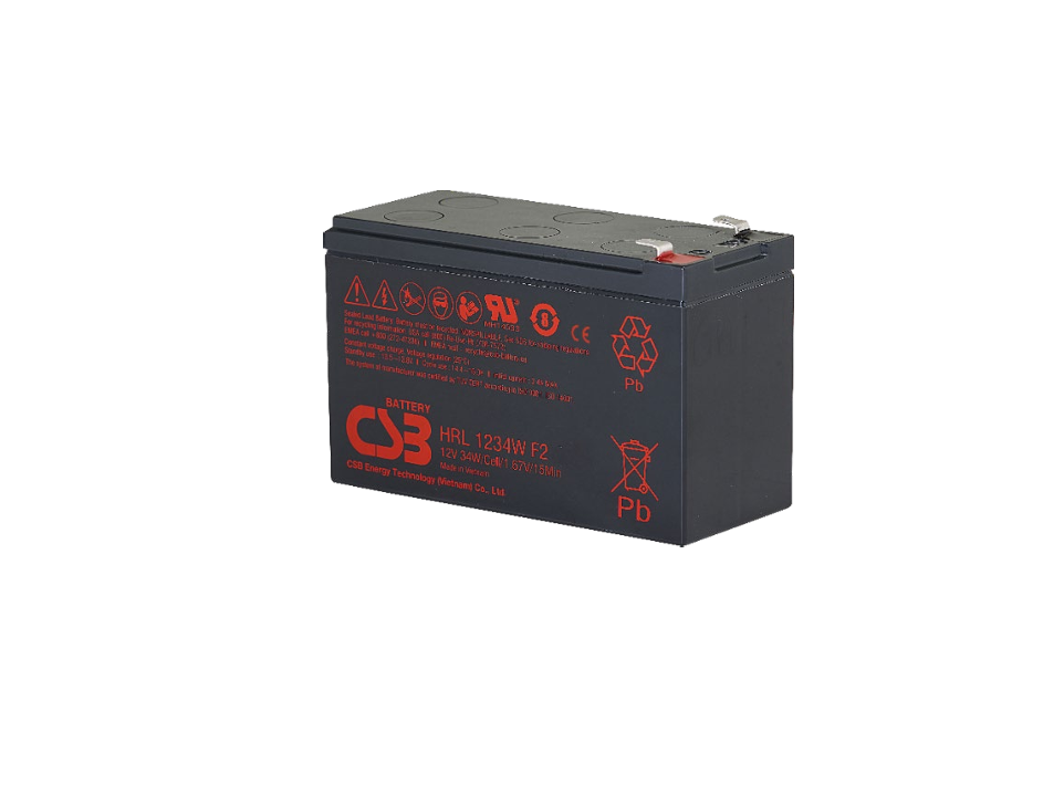 456238-csb-hrl1234w-4772081010495-0.webp CSB Battery Battery 12V 9Ah 34W Pb F2 HRL1234W