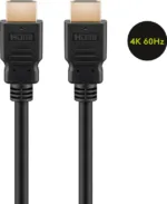 Goobay High Speed HDMI Cable with Ethernet   0.5 m