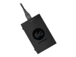 USB 3.0 - 2.5" HDD SATA ADSA-1S6, šoninis vaizdas su jungtimis