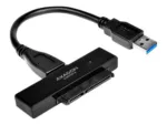 USB 3.0 - 2.5" HDD SATA ADSA-1S6, matmenys ir pakuotė