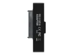 USB 3.0 - 2.5" HDD SATA ADSA-1S6, šoninis vaizdas su jungtimis