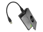 USB 3.0 - 2.5" HDD SATA ADSA-1S6 su atidarytu dėklu ir HDD vidumi