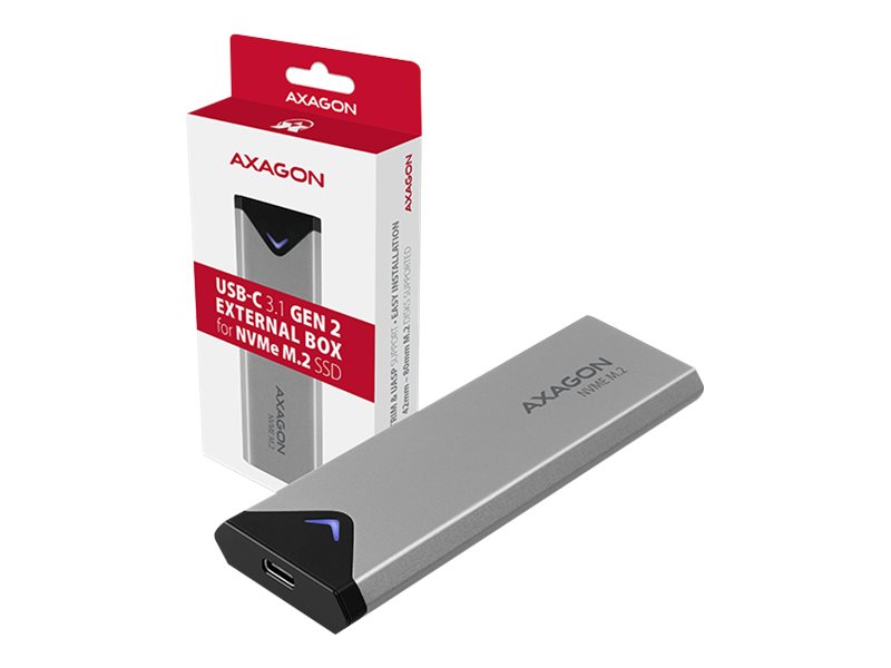 457227-eem2-ug2-8595247904287-0.webp AXAGON EEM2-UG2 išorinis USB-C metalinis korpusas M.2 NVMe SSD diskams 42-80 mm