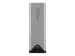 USB-C metal box EEM2-UG2, atidarytas ir rodomas iš šono