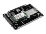 AXAGON RSS-M2SD 2.5" dėžutė su SATA jungtimi, šoninis vaizdas