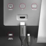 AXAGON   Active converter   USB-C to HDMI   1.8 m