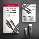 AXAGON   Active converter   USB-C to HDMI   1.8 m