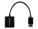 Adapteris AXAGON RVD-VGN, matomas iš šono su jungtimis