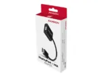 Adapteris AXAGON RVD-VGN DisplayPort - VGA, matomas iš šono