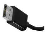 Adapteris AXAGON RVD-VGN su DisplayPort ir VGA jungtimis, šoninis vaizdas