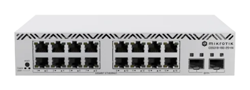MikroTik Cloud Smart Switch with SwitchOS desktop case   CSS318-16G-2S+IN