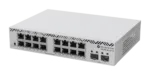 MikroTik Cloud Smart Switch with SwitchOS desktop case   CSS318-16G-2S+IN